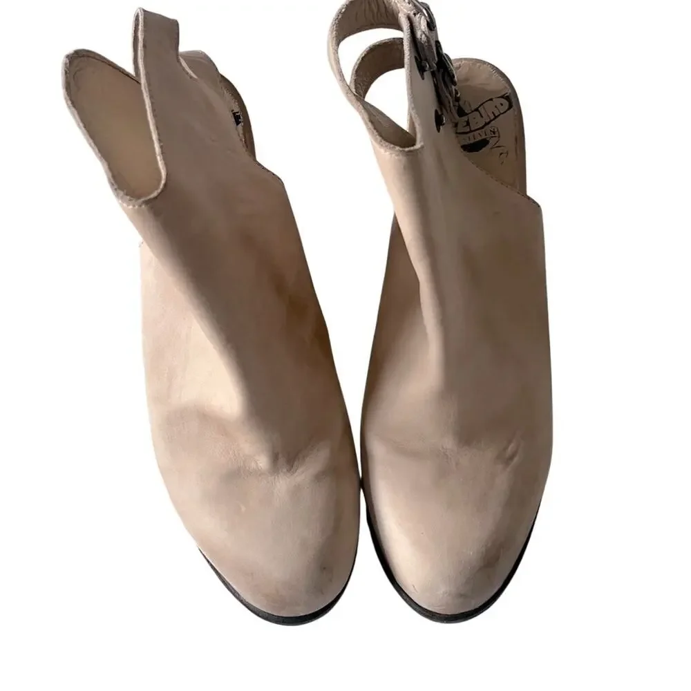 Smoke Bootie in Beige Freebird by Steven Color:Beige